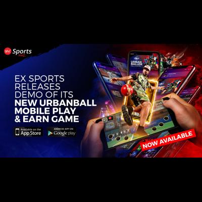 EX Sports Releases Demo of its New Urbanball Mobile Play-and-Earn Game