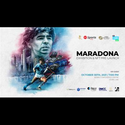 EX Sports Pre-Launches 10 Exclusive Diego Maradona NFTs